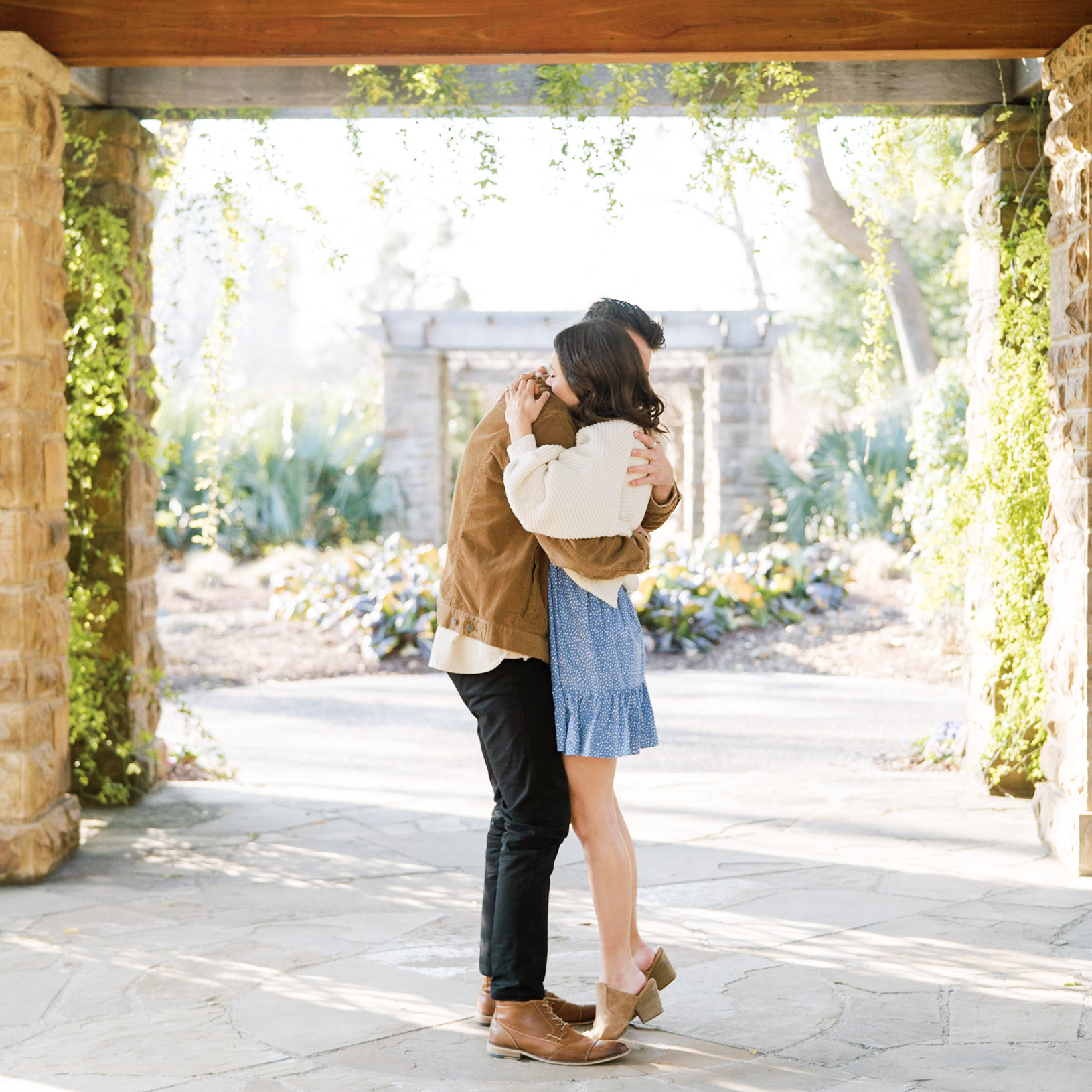 Botanical Proposal | Botanical Garden Proposal | How He Asked | Botanical Garden Photoshoot | Proposal Ideas | Dallas, Texas | Texas Wedding Photographer | Dallas Wedding Photographer