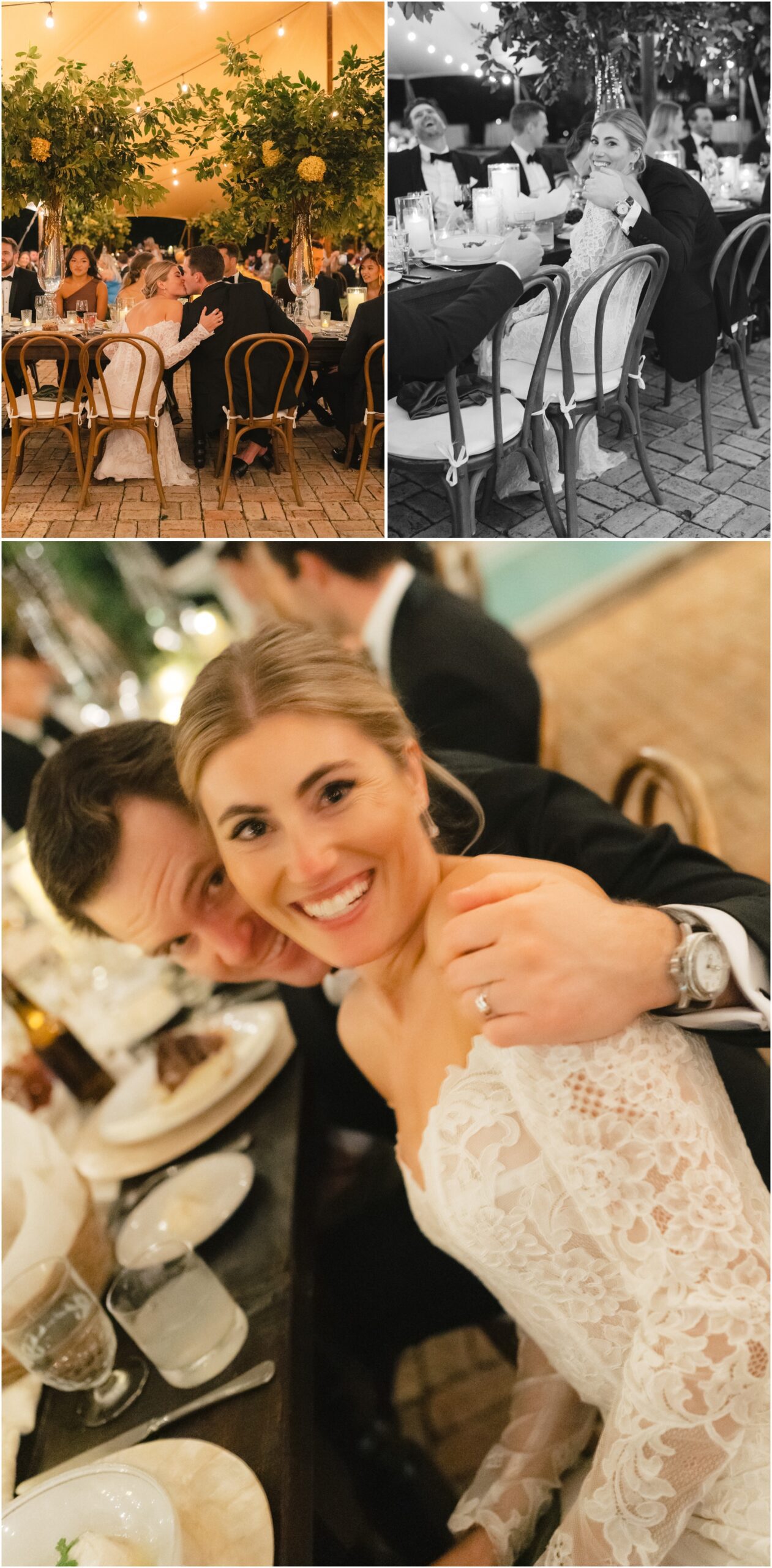 wedding reception moments at a wedding at commodore perry estate in austin texas