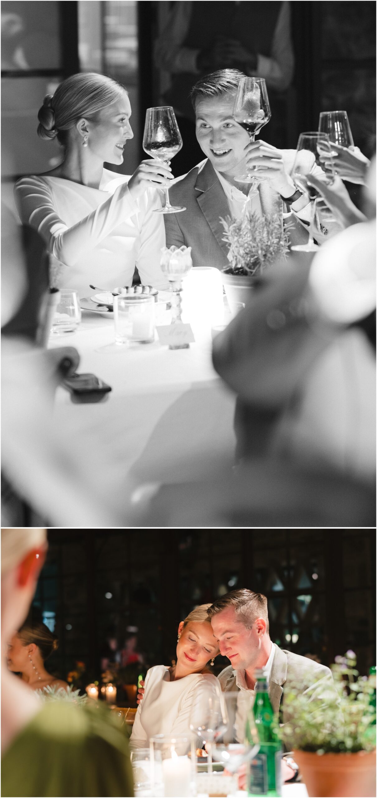 Sweet moments at a rehearsal dinner at Dimora Ghirlandaio